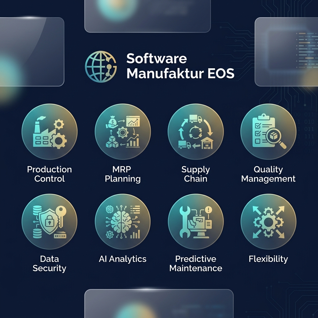 8 keunggulan software manufaktur Indonesia - dashboard EOS Teknologi untuk efisiensi pabrik modern