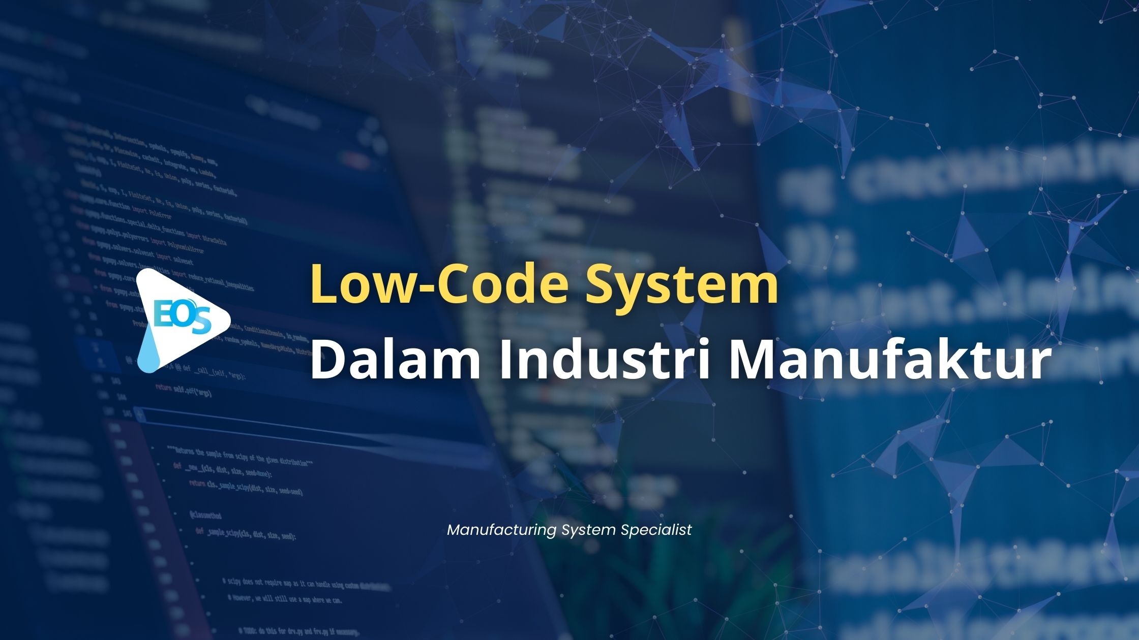Low-Code dalam Manufaktur