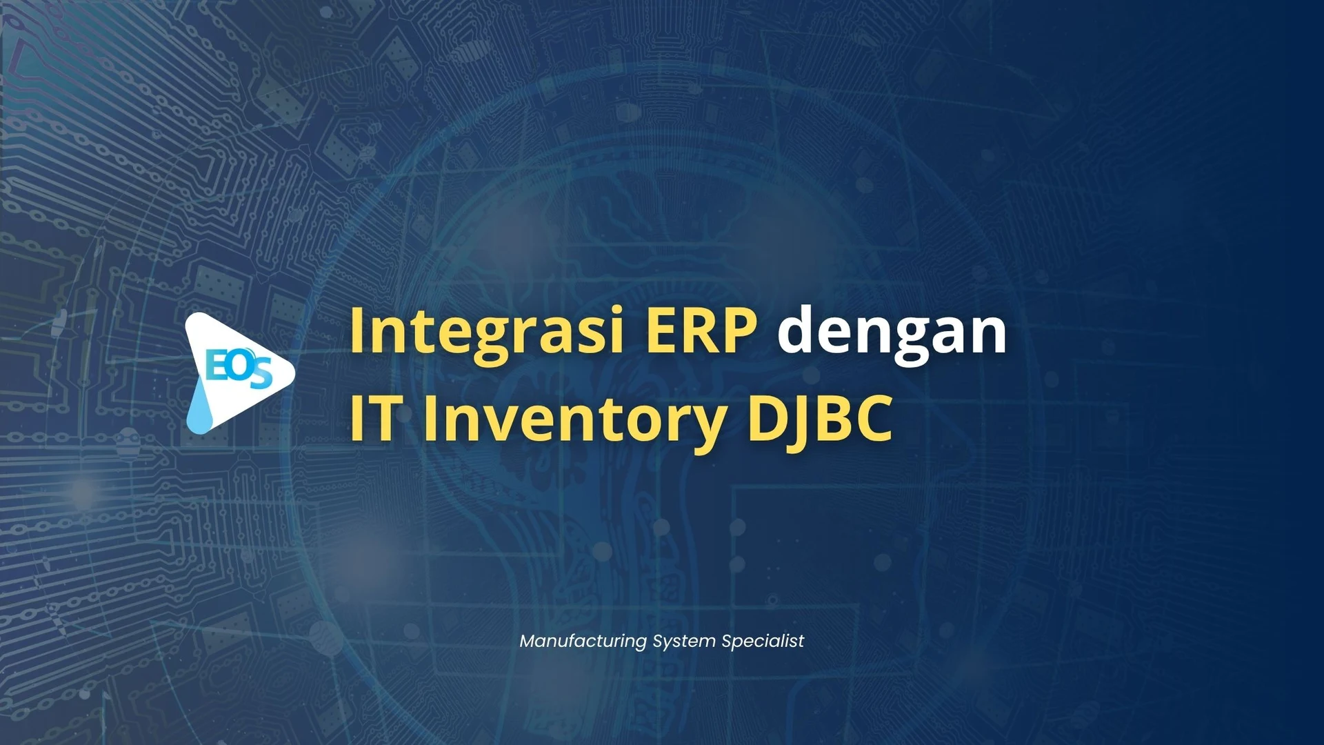 Integrasi ERP dengan IT Inventory Bea Cukai
